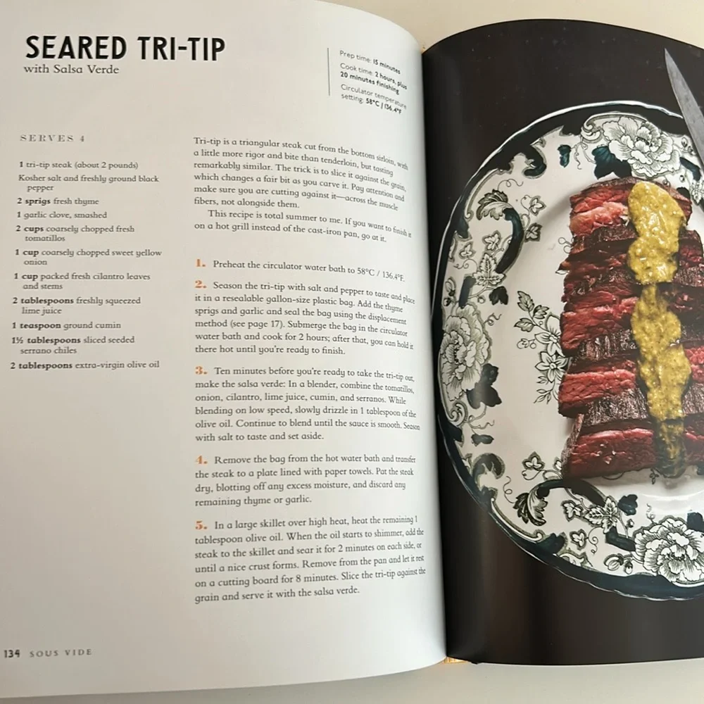 Sous Vide Better Home Cooking Hardcover